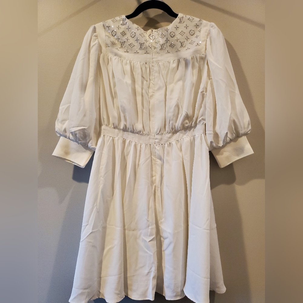 Louis vuitton white dress